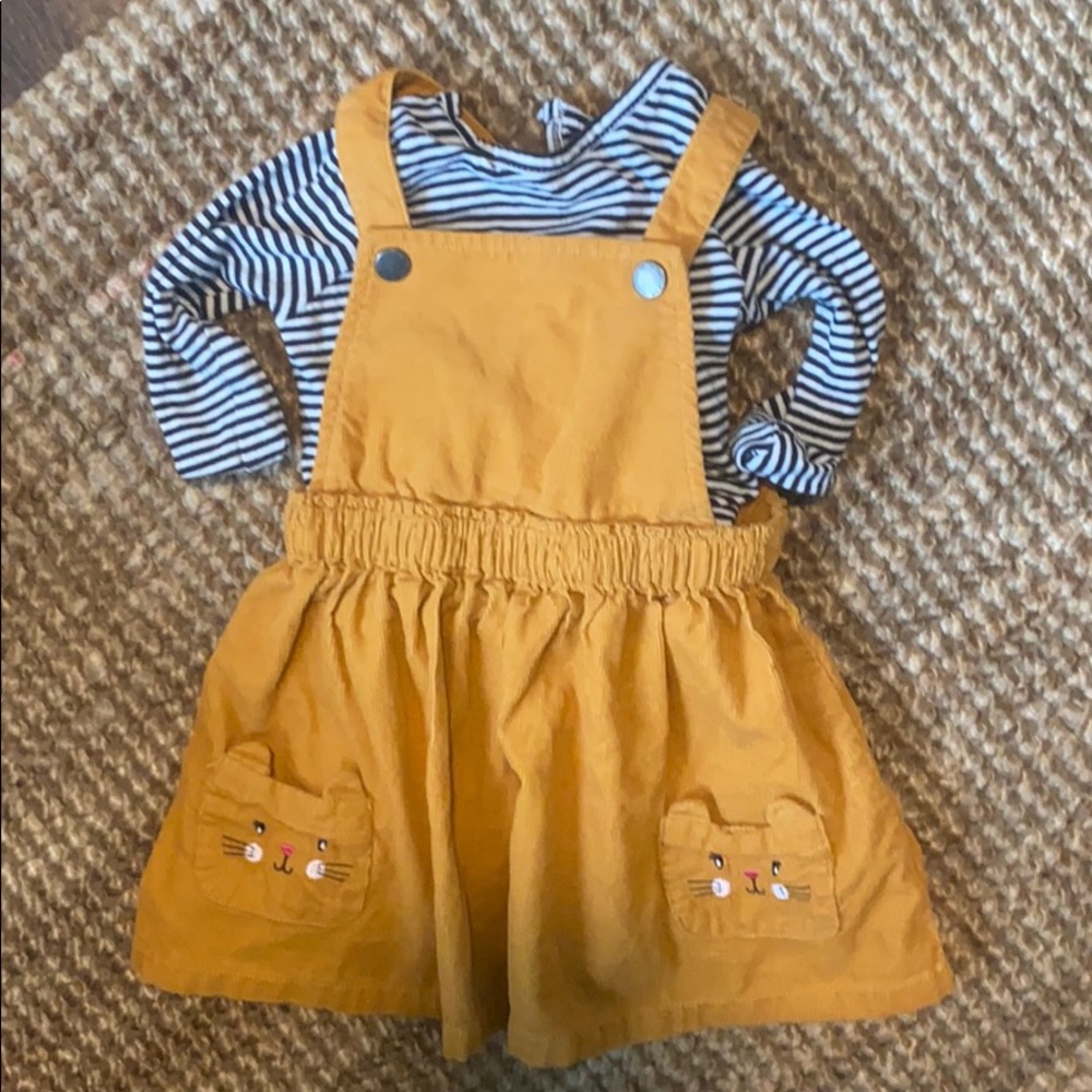 Little Me Corduroy Jumper/Dress